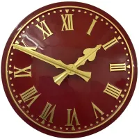 Yorkshire Outdoor Clock Service red dial