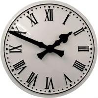 Yorkshire Outdoor Clock Service white dial